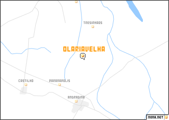 map of Olaria Velha