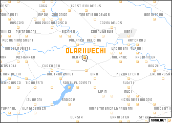 map of Olarii Vechi