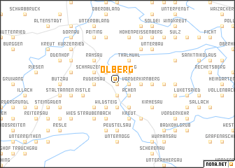 map of Ölberg