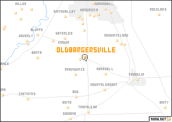map of Old Bargersville