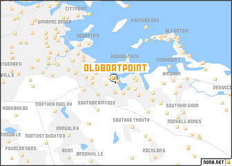map of Old Boat Point