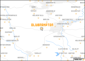 map of Old Brampton