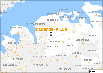 map of Old Brookville