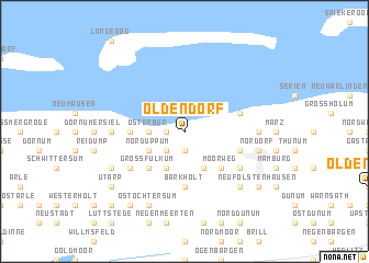 map of Oldendorf