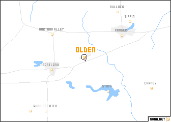 map of Olden