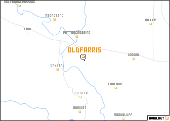 map of Old Farris