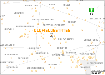 map of Old Field Estates