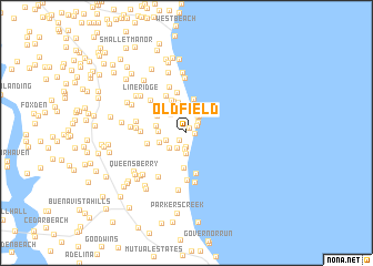 map of Oldfield