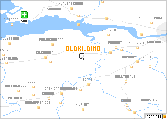 map of Old Kildimo