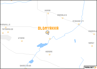 map of Old Myakka