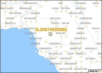 map of Old Rotherwood