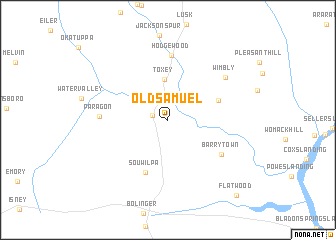 map of Old Samuel