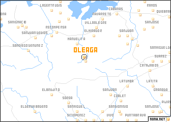 map of Oleaga