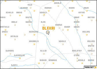 map of Olekai