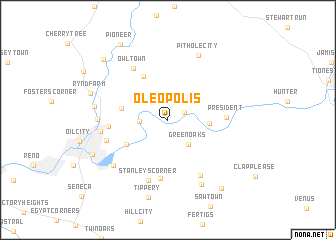 map of Oleopolis