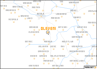 map of Oleveni