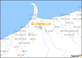 map of Olivarella