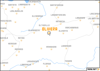 map of Olivera