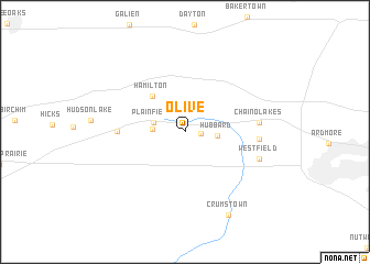 map of Olive