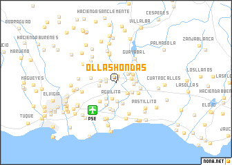 map of Ollas Hondas