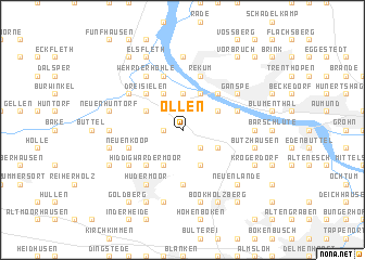 map of Ollen