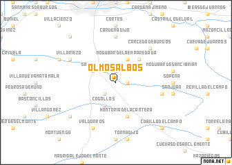map of Olmosalbos