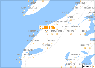 map of Ölmstad