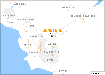 map of Olmstead