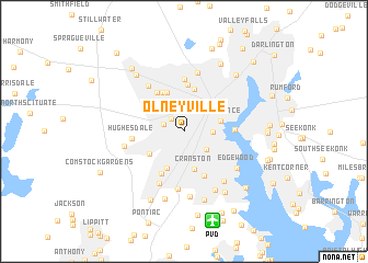 map of Olneyville