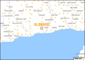 map of Olo-Baroc
