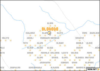 map of Olododo