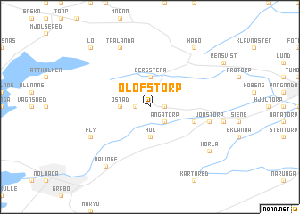 map of Olofstorp