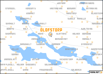 map of Olofstorp