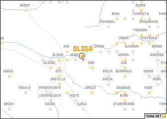 map of Ologa