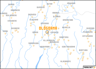 map of Ologoama