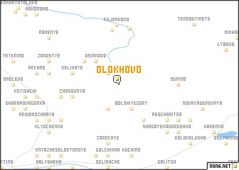 map of Olokhovo