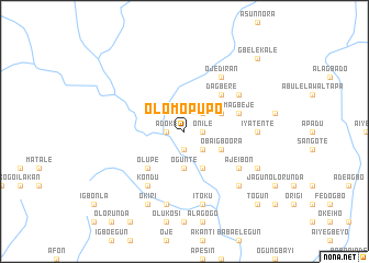 map of Olomopupo