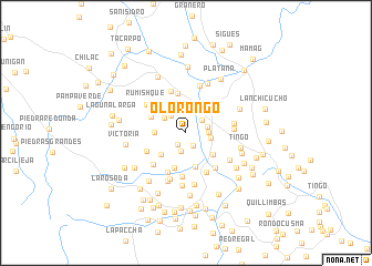 map of Olorongo