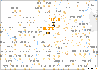 map of Oloyo