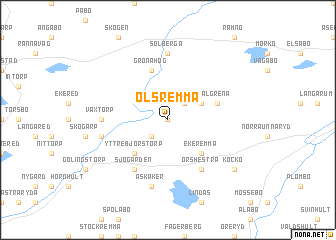 map of Ölsremma