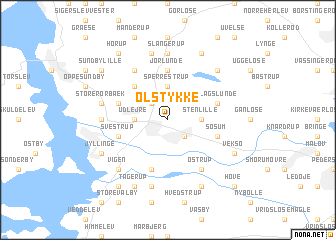 map of Ølstykke