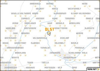 map of Olst