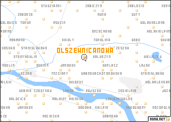 map of Olszewnica Nowa