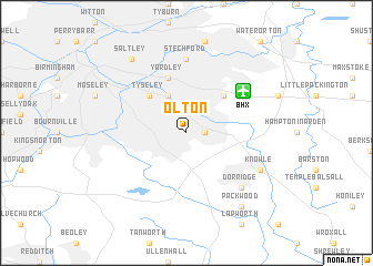 map of Olton