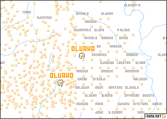 map of Oluawo