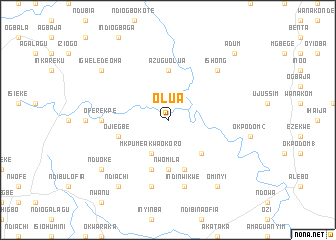 map of Olua