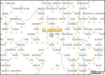 map of Olubodun
