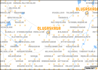 map of Olugaskada
