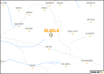 map of Oluklu