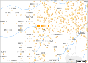 map of Olukoti